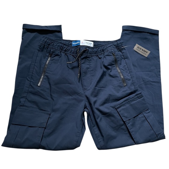 Old Navy | Boys Tech Taper Cargo Pants | Built-In Flex - Picture 2 of 5